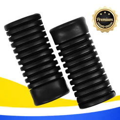Par Borracha Pedaleira Dianteira CG Titan Fan 125 150 Apoio Pé Honda ks Es Esd Biz 100/ 125 ate 2016