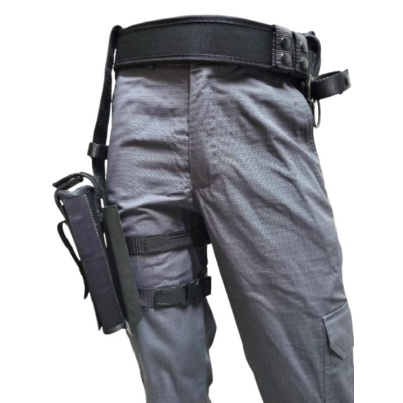 Coldre Tático de Perna Ajustável Universal Pistola Airsoft Militar Resistente