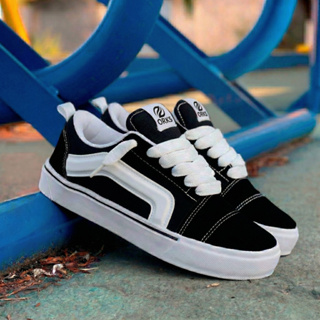 Tenis Masculino Feminino KNW Estiloso Skatista Academia Preto em Oferta na Shopee