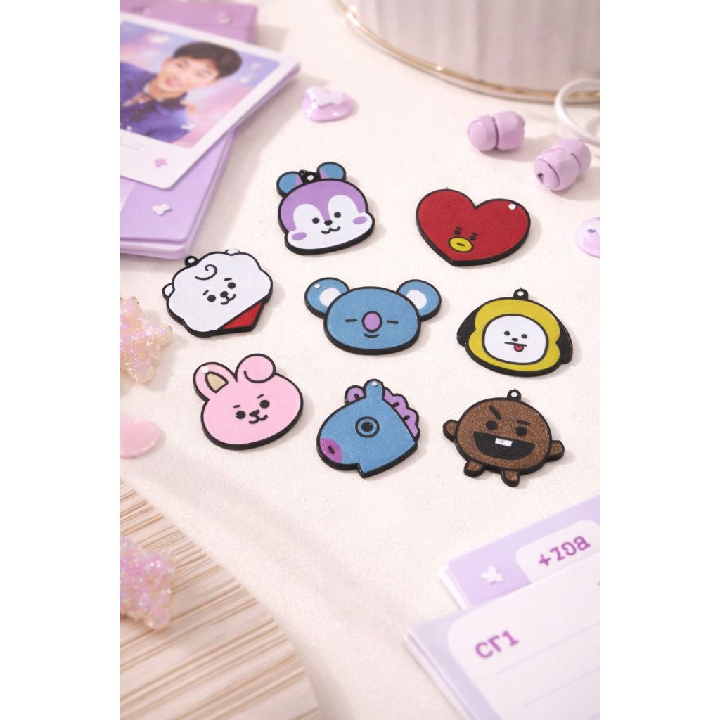 Chaveiro BTS BT21 Kpop Personagem Fofo Presente Army Colecionável Envio imediato
