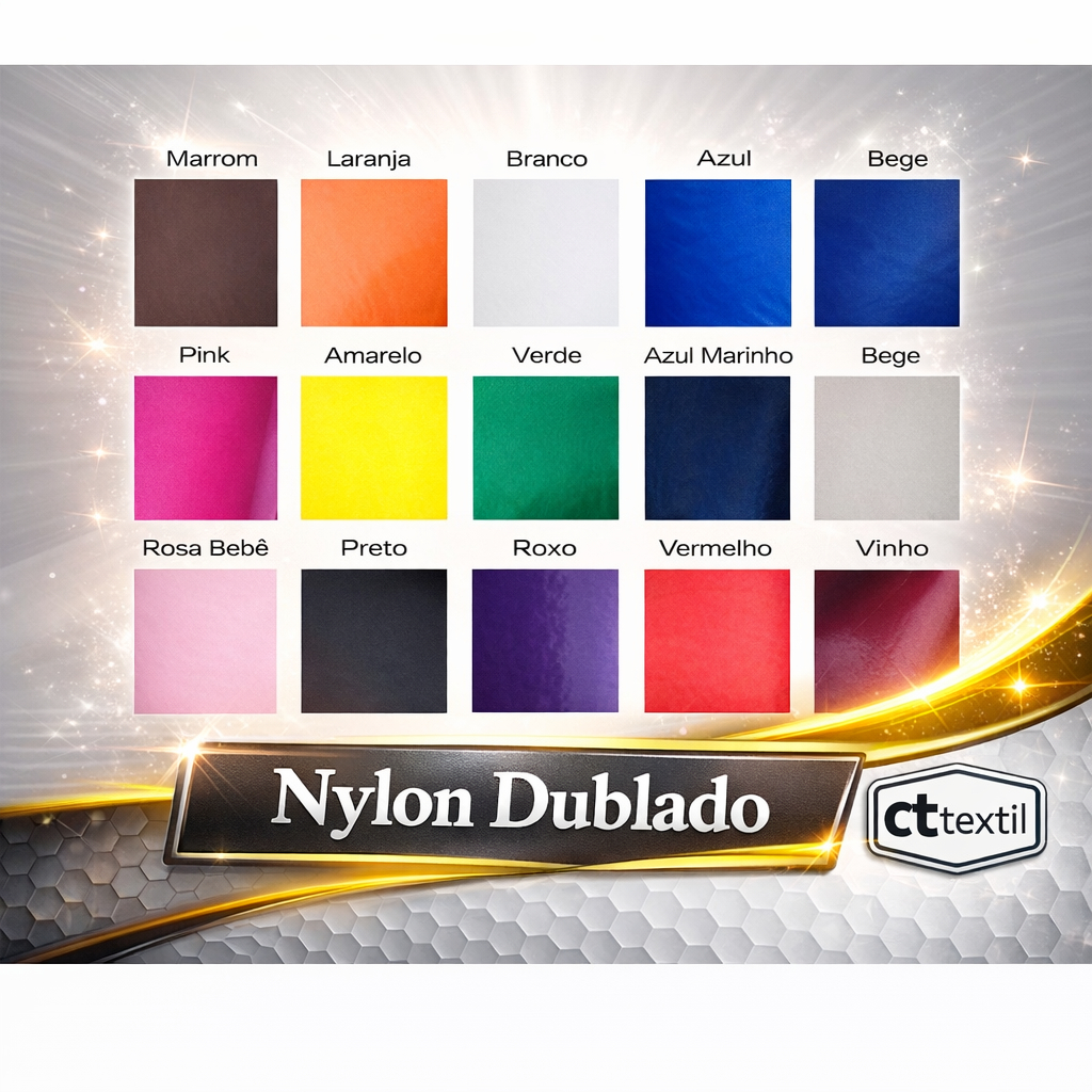 NYLON DUBLADO/ACOPLADO C/ESPUMA 3MM (50CM)