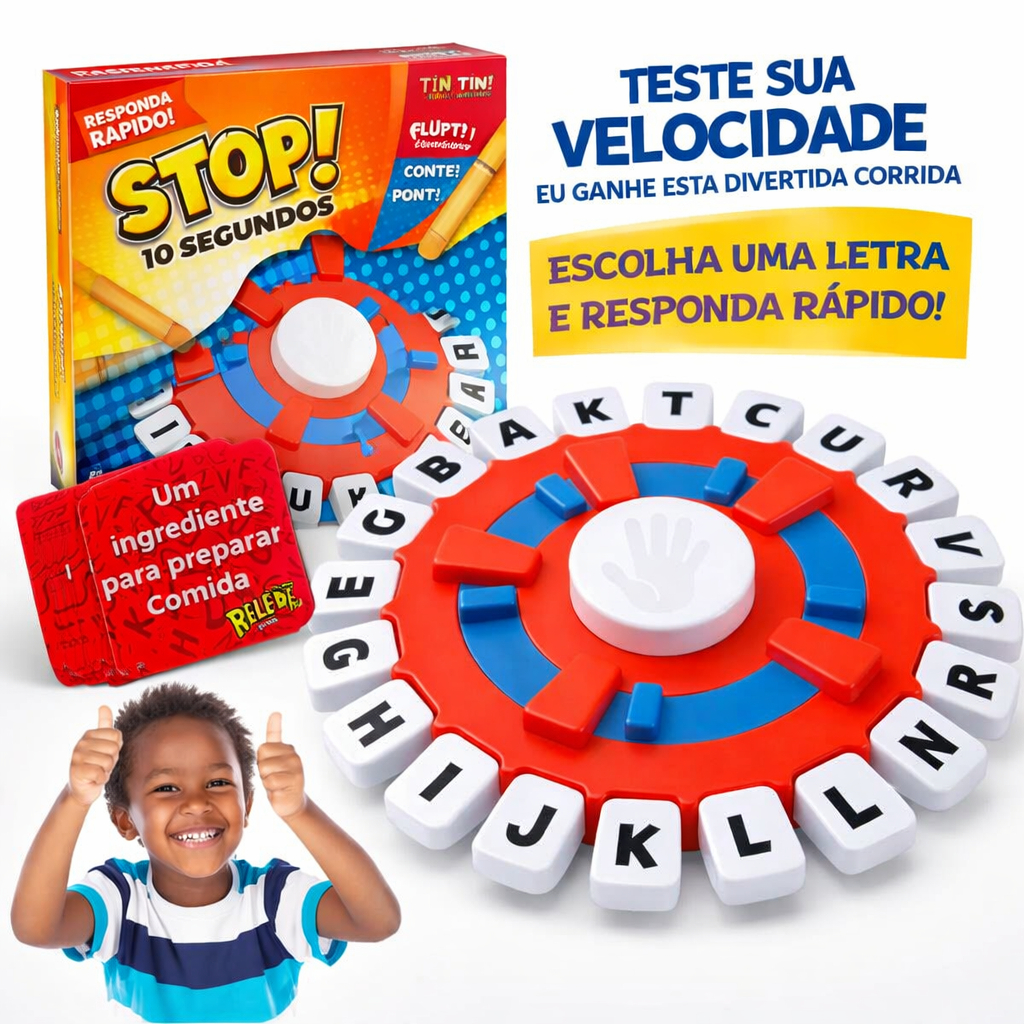 Jogo Stop Tapple em Português | Caça Palavras|Jogo Educativo para Crianças e Família|Responda Rápido