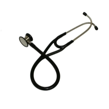 Estetoscópio Duplo Profissional Preto