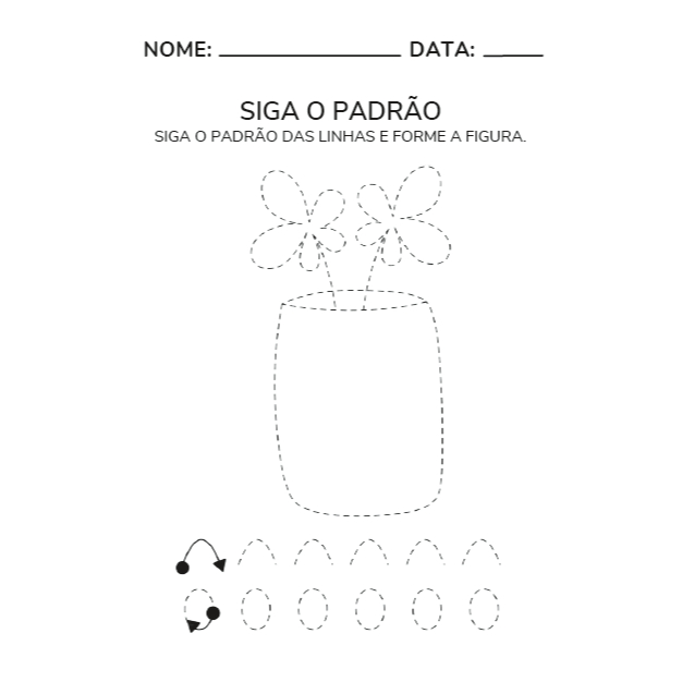 Kit 100 atividades infantil Pedagógica Variadas Folha a4 inteira — imagem 2 de 2