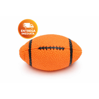 Brinquedo para Cachorro Bola Futebol Americano Mordedor Interativo Pet Toy Anti Ansiedade em Oferta na Shopee