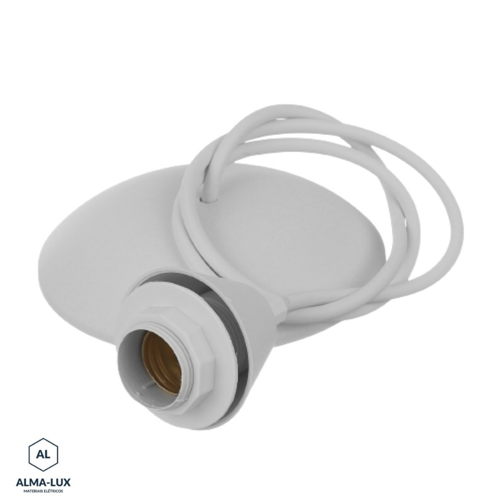 Luminária Pendente Soquete Rosca Longa E27 com fio