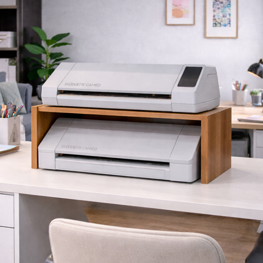 Mesinha Multifuncional  para Silhouette Impressora Organizador  41