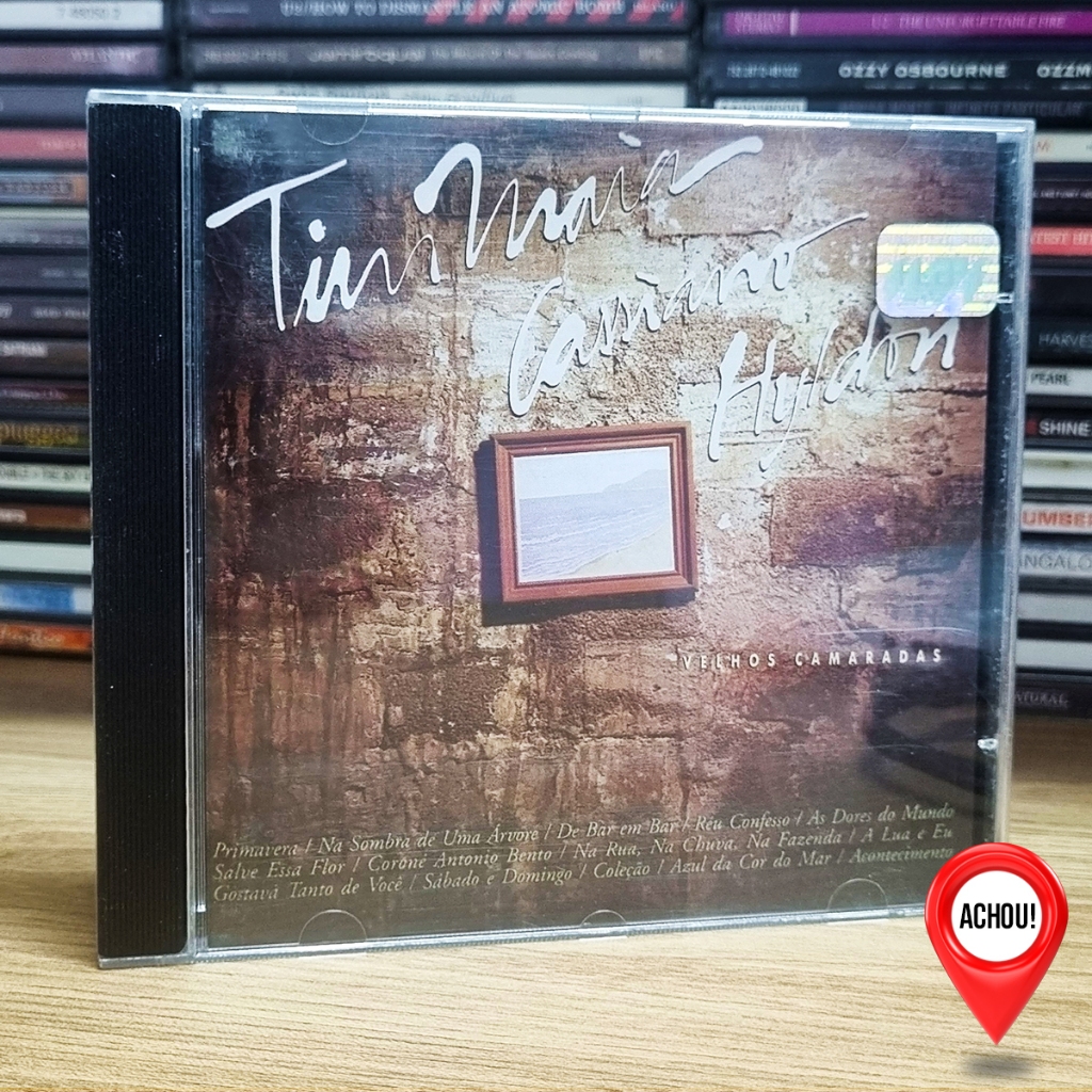 CD Velhos Camaradas - Tim Maia Hyldon Cassiano - Raro / Soul Brasil