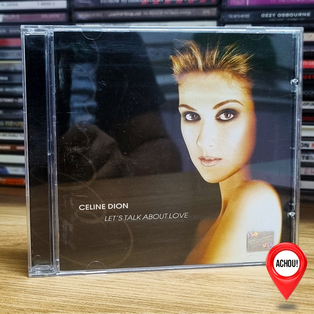 CD Let's Talk About Love - Céline Dion (Trilha Titanic)