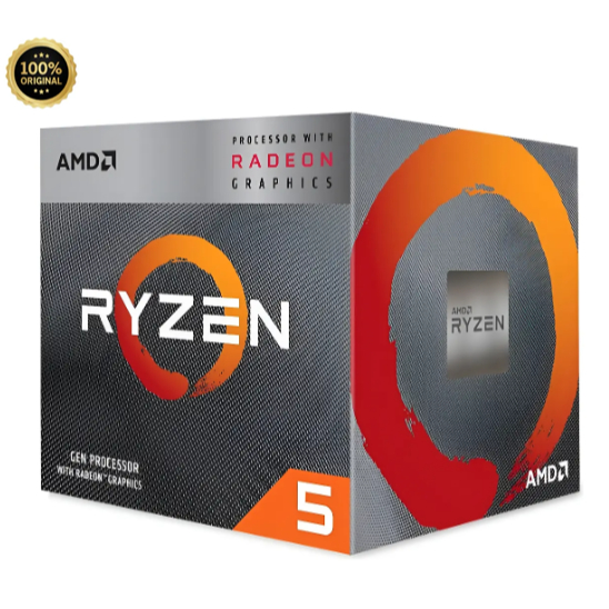 Processador Amd Ryzen 5 3400g 4.2ghz Am4 4c 8t Cache 6mb