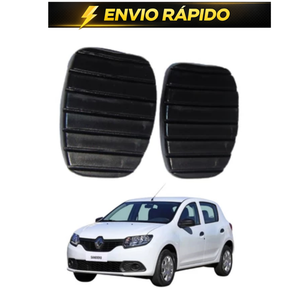Capa Pedal Renault Sandero Logan Duster 2014 2015 2016 2017 2018 2019
