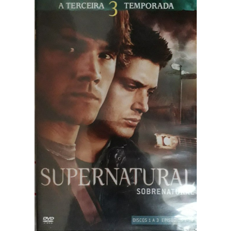 BOX DVD - Supernatural - Terceira Temporada Completa