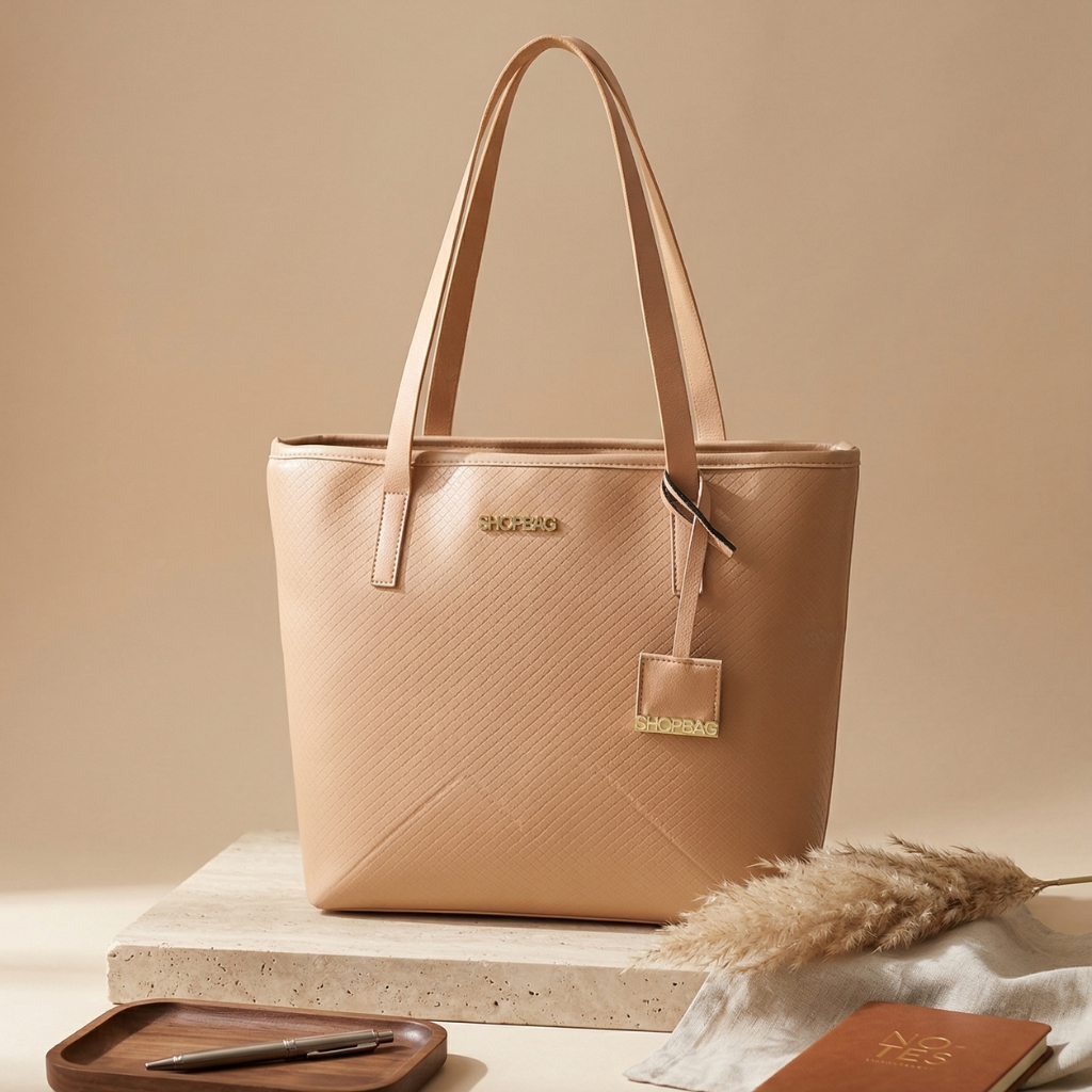 Bolsa Feminina Sacola Grande Shopbag ideal para seu dia a dia