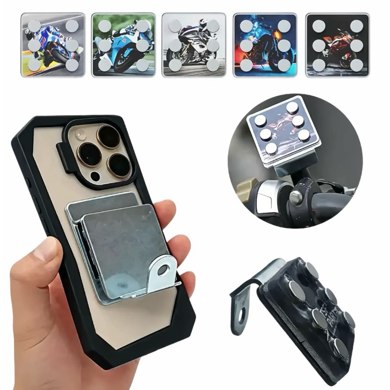 Suporte Magnético para Moto Suporte Irmã Extra Forte Universal Celular 360° Antivibração Resistente Água - Envio Hoje
