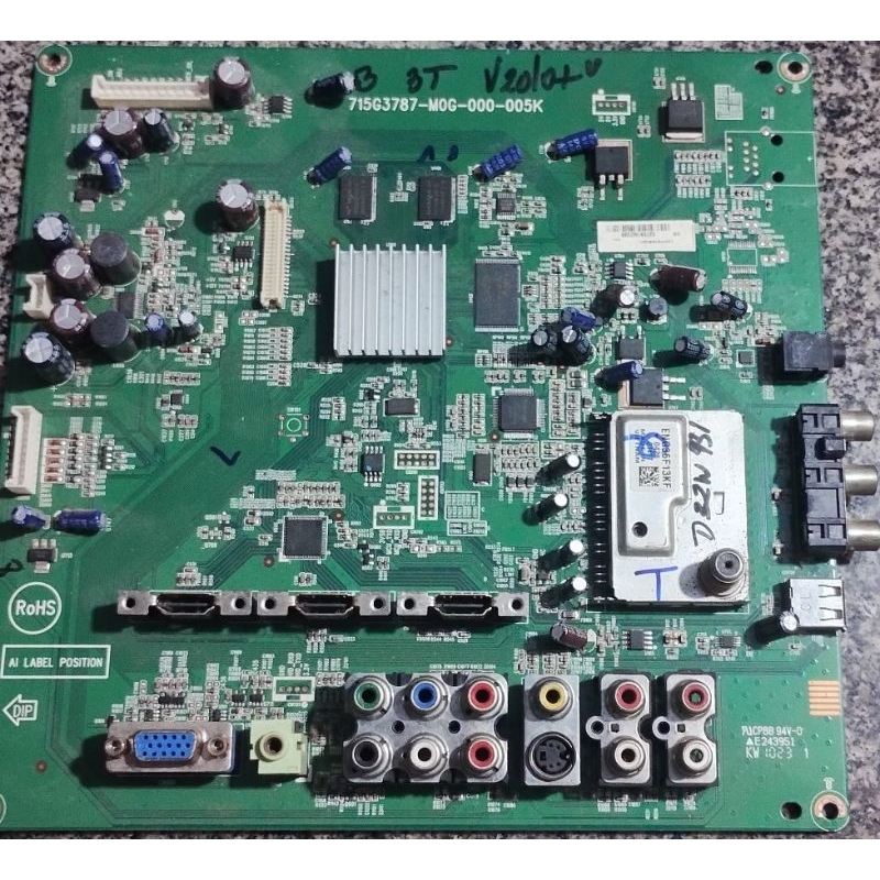 placa principal tv AOC d32w931 - 715g3787-m0g-000-005k