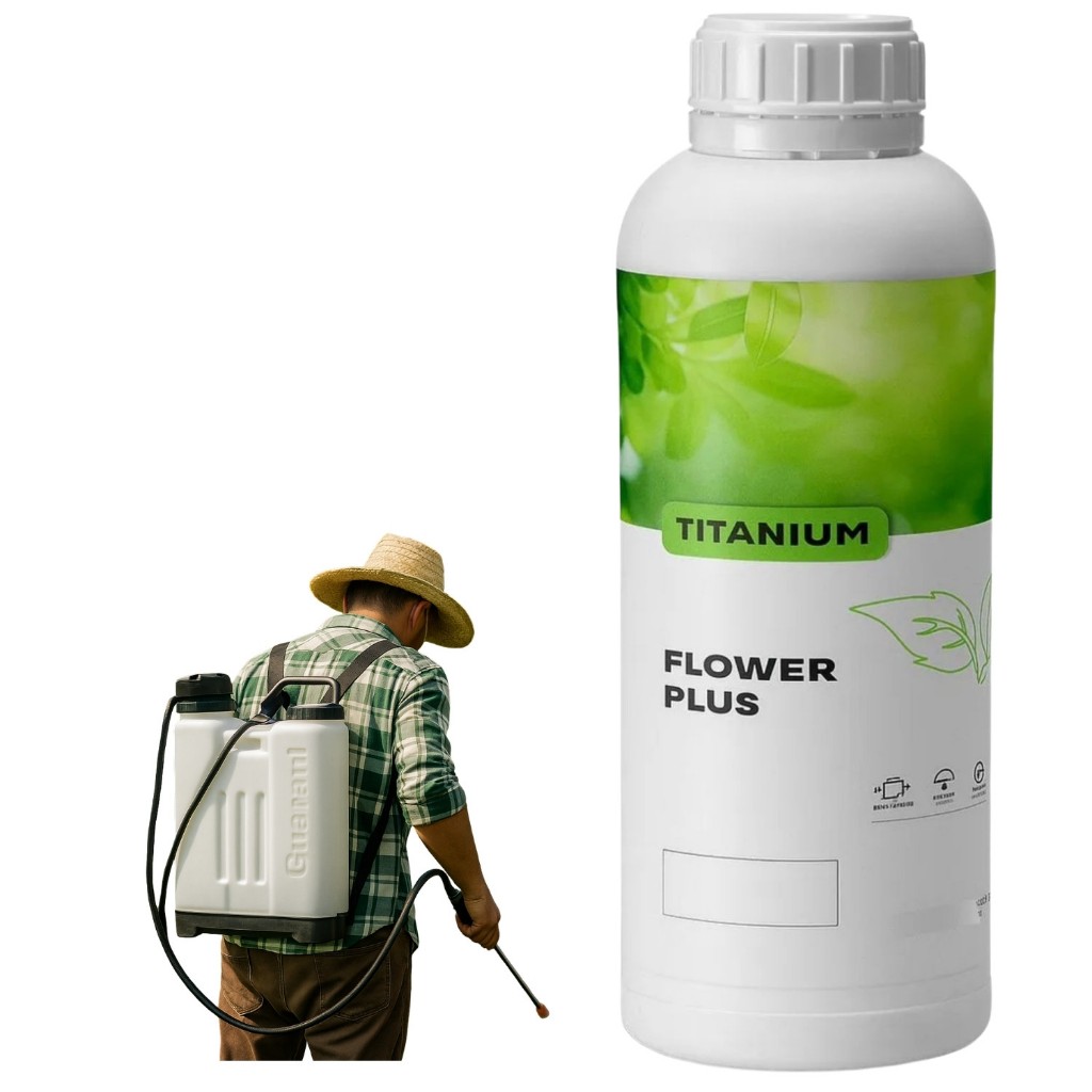 Titanium Flower Plus Fertilizante Adubo Floração Cálcio e Boro