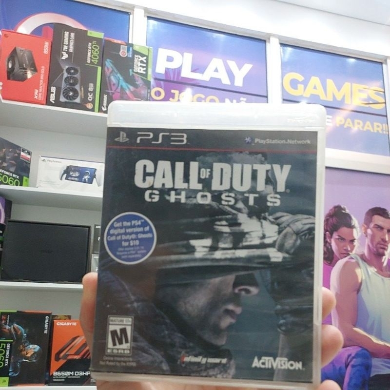 ✅️JOGO PS3 CALL OF DUTY GHOST MIDIA FÍSICA‼️
