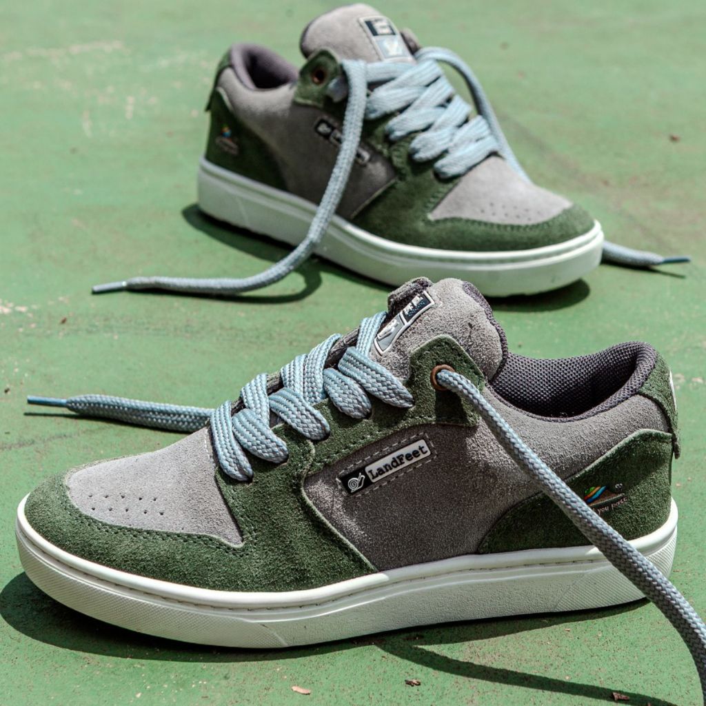 Tênis Skate Crossfit Casual Cano Baixo Lifestyle Trace Esmeralda