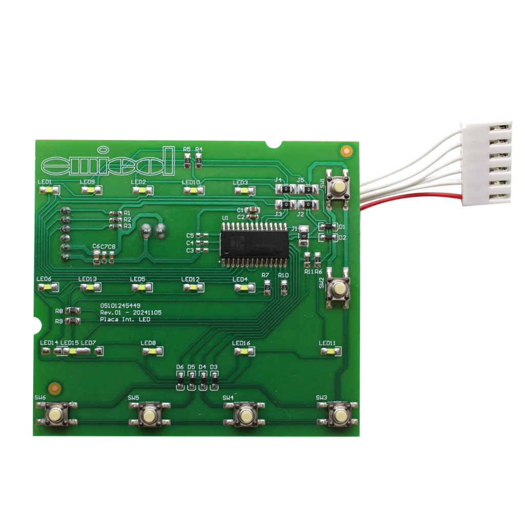 Placa Interface Compatível com Lavadoras Electrolux LED13/LED14/LED15/LED17 – Bivolt A20246001