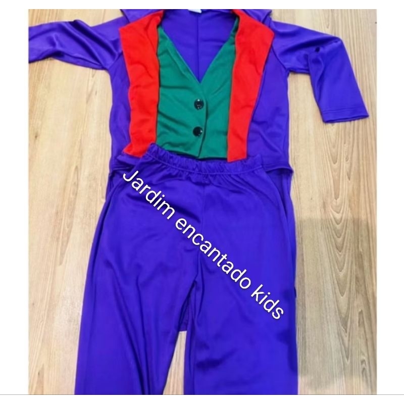 fantasia ADULTO do CORINGA — imagem 2 de 2