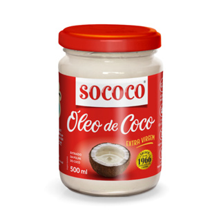 Óleo de Coco Extra Virgem - Sococo 500ml em Oferta na Shopee