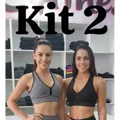 Kit 2 Tops Nadador Com Bojo Removivel Treino Academia Moda Fitness Conforto Sustentação