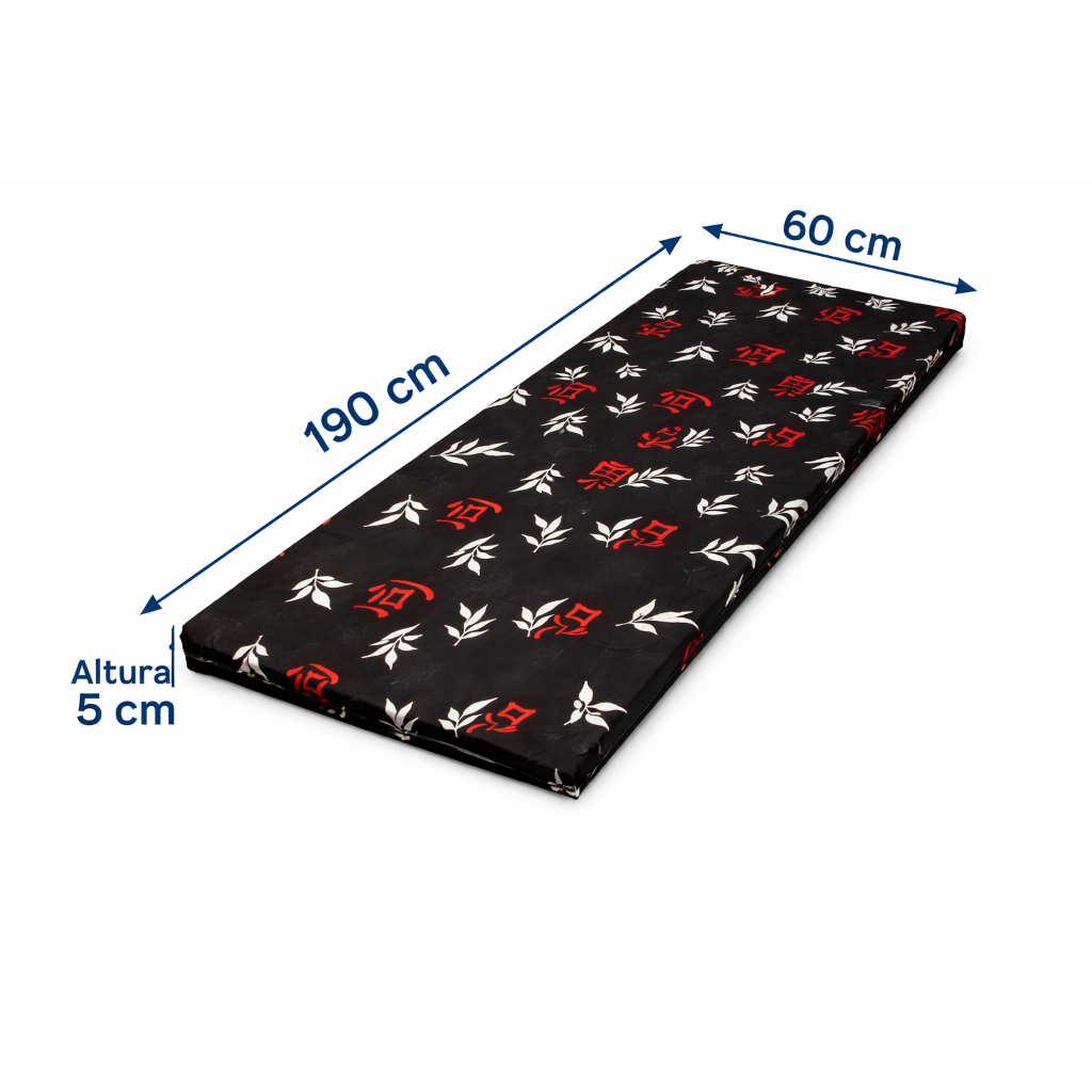 Colchonete Espuma D23 1,90x60x5cm Multiuso Resistente e Confortável