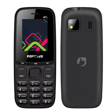 Celular Simples Positivo P26 4G Dual Chip Radio Mp3 homologado com garantia e NF