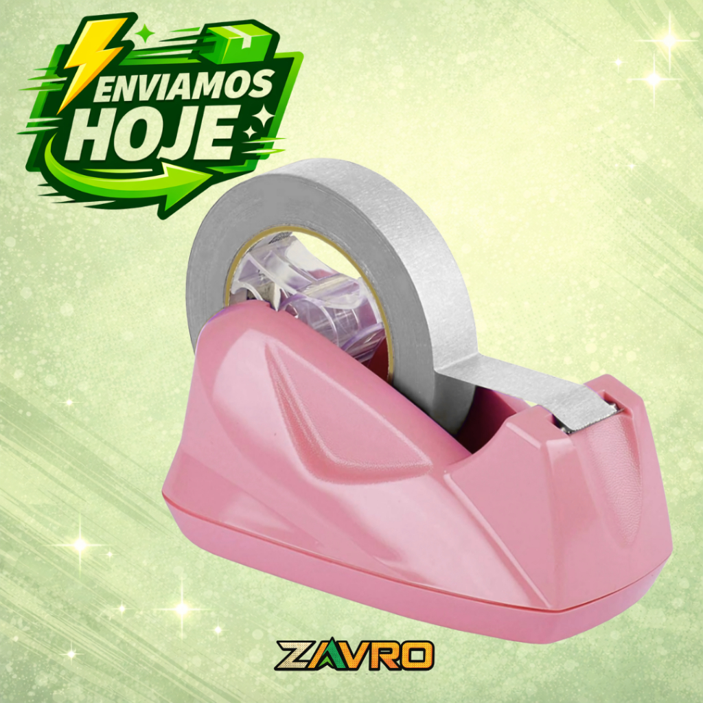 Suporte Porta Durex Fita Adesiva De Mesa Para Escritório Facility Office Anti Derrapante Acrimet 271 Envio Imediato