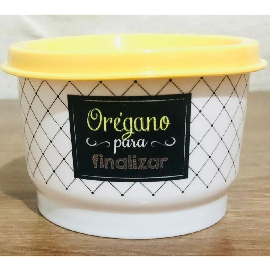 Tupperware Potinho Oregano Porta Tempero Bistrô 140ml Cada