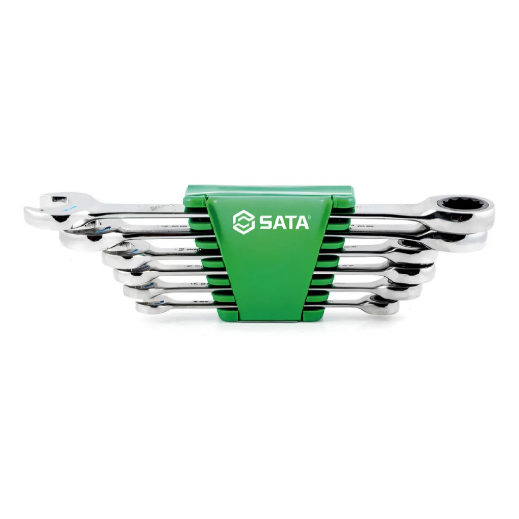 Jogo Chave Combinada Catraca 8 a 19mm 6 Pçs St09033g Sata