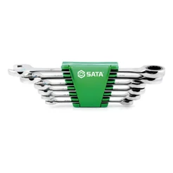 Jogo Chave Combinada Catraca 8 a 19mm 6 Pçs St09033g Sata