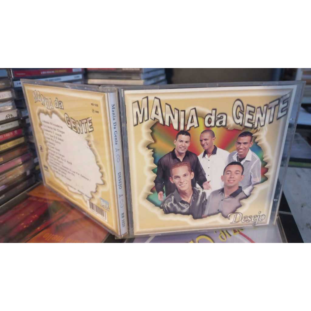 Cd - Mania Da Gente - Desejo - Ótimo estado - raro - pagode