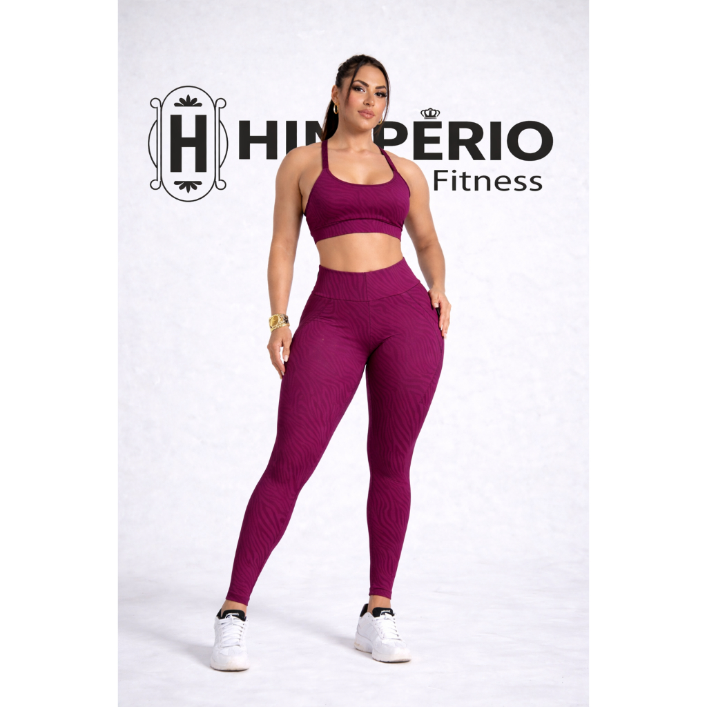 Conjunto Academia Feminino Viral 2026 Levanta Bumbum + Top Sustentação 💖