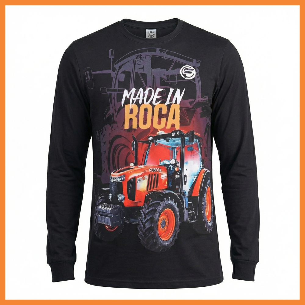 Camisa Camiseta do Agro Masculina UV Agropecuária Fazenda Bruto Trator Agricultura Brasil Blusa
