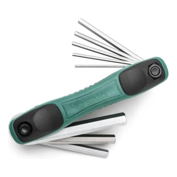 Jogo Chave Allen Hexagonal Tipo Canivete 1.5 A 8 Mm 8 Peças ST09121SJ