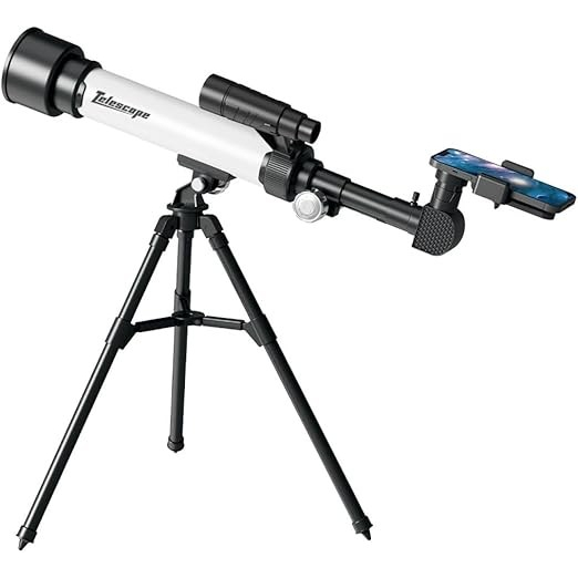 DM Toys, Telescopio Infantil Luneta Astronômico Tripe 360º Ocular 60x