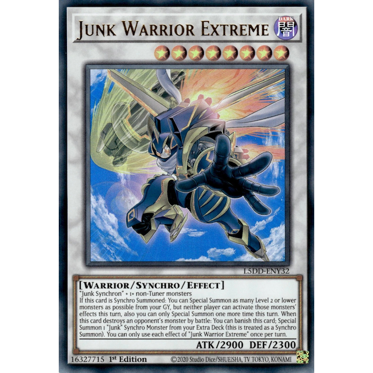 Guerreiro Sucata Extremo / Junk Warrior Extreme L5DD-PTY32 Ultra Rare 1st Edition