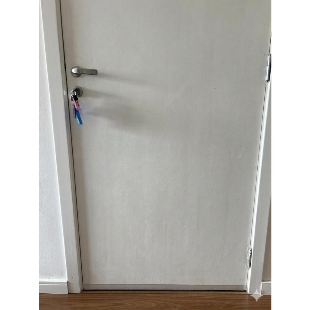 Protetor de Porta Transparente ant inchamento umidade, acabamento