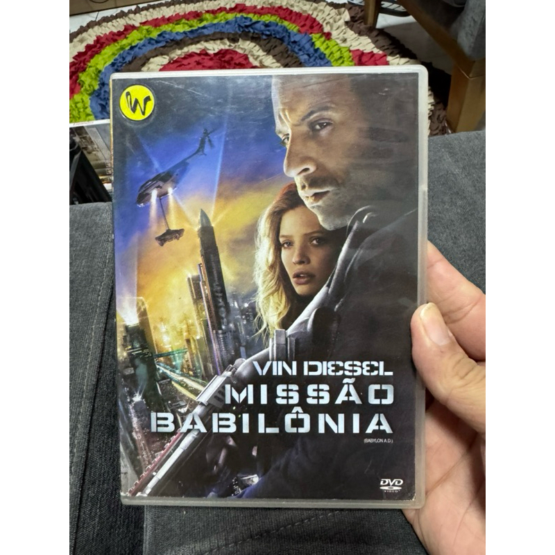dvd Missão Babilônia - Vin Diesel - Original e dublado - Fotos reais