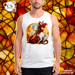 Regata São Jorge - Estampas Variadas em Oferta na Shopee