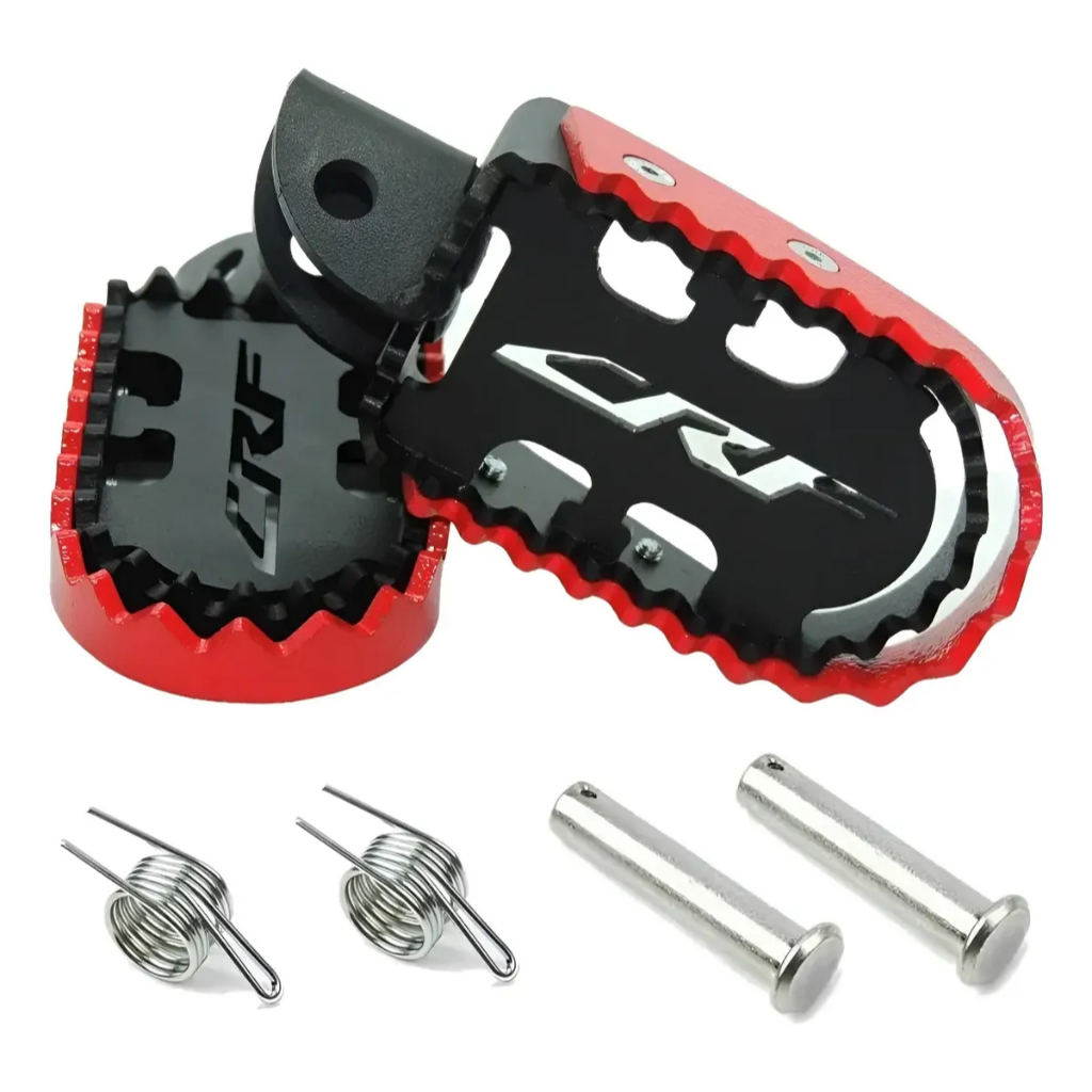 Pedaleira Crf 230f Aço Lift Dual Crf 250f Mola/pino Crf 300f pedaleira em aço XR tornado 250 C/pino e mola crf todas