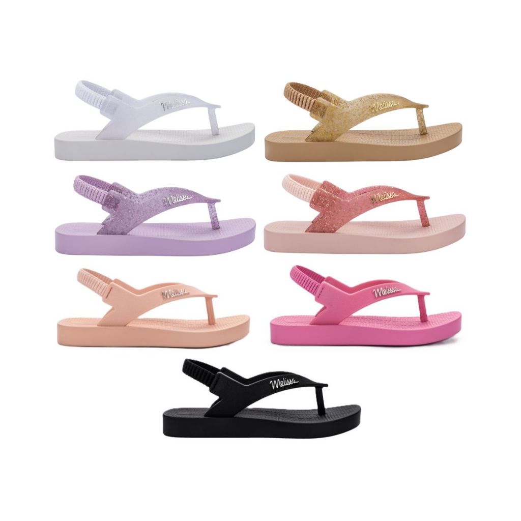 Mini Chinelo Melissa Sun Long Beach Baby Original - Mk-35762