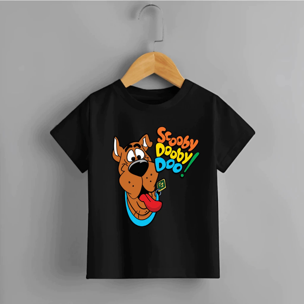 Camiseta Infantil Infanto Juvenil Scooby-Doo Desenho Personagens Estampado