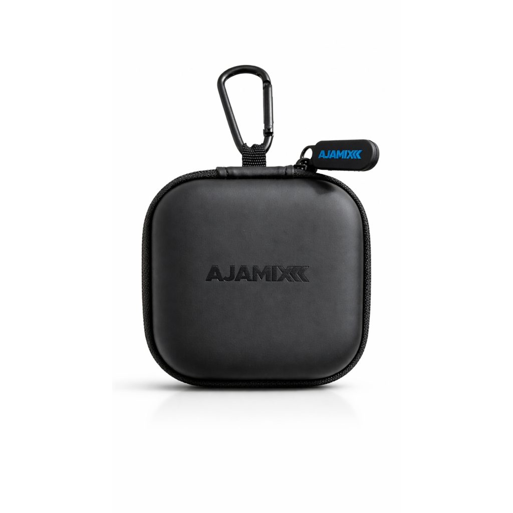 Case Porta Cabos e Fone Ajamix Premium Estojo Organizador Eletrônicos Cabos USB Viagem