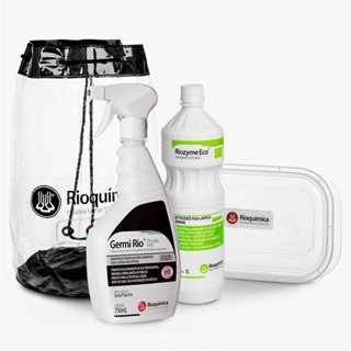Detergente Riozyme 1l + Germirio Spray 750 + Pote P/ Limpeza em Oferta na Shopee
