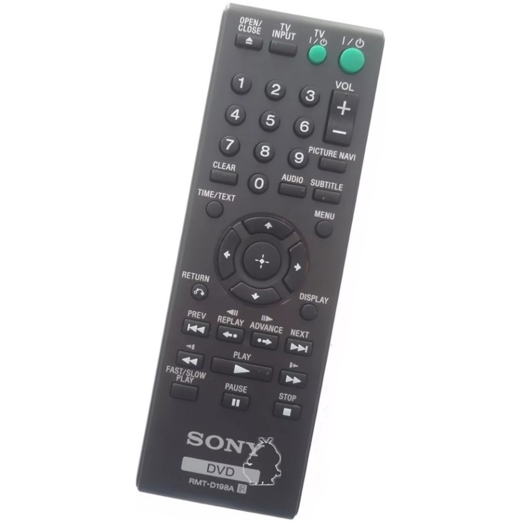 CONTROLE ORIGINAL SONY PARA DVD RMT-D198A REPÕE RMT-D141A RMT-D165A RMT-D175A RMT-D187A RMT-D197A RMT-D189A RMT-D198A