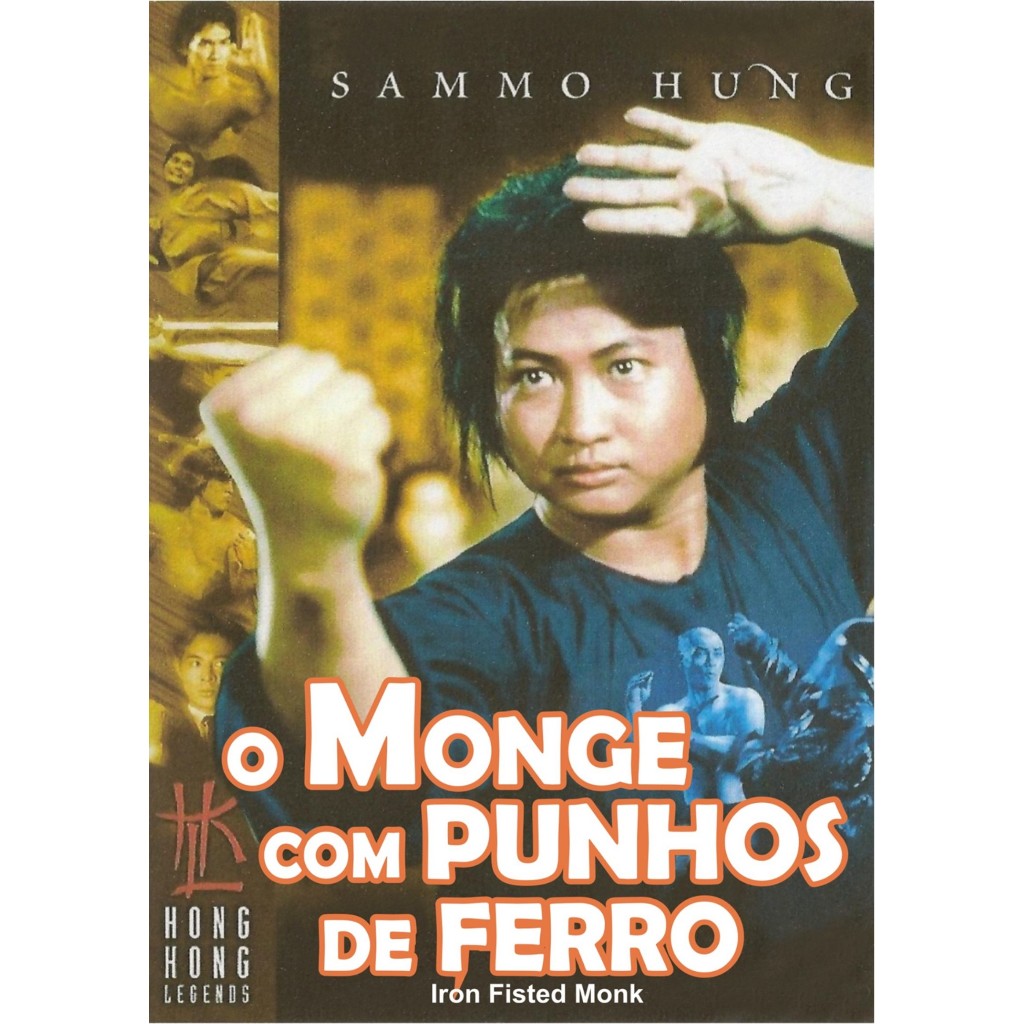 DVD O MONGE COM PUNHOS DE FERRO (Iron Fisted Monk) Legendado/com Sammo Hung, Chen Sing, Fung Hak On.