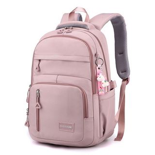 Mochila Bolsa Feminina Impermeável Grande Resistente Notebook Escolar Faculdade Viagem Mo…