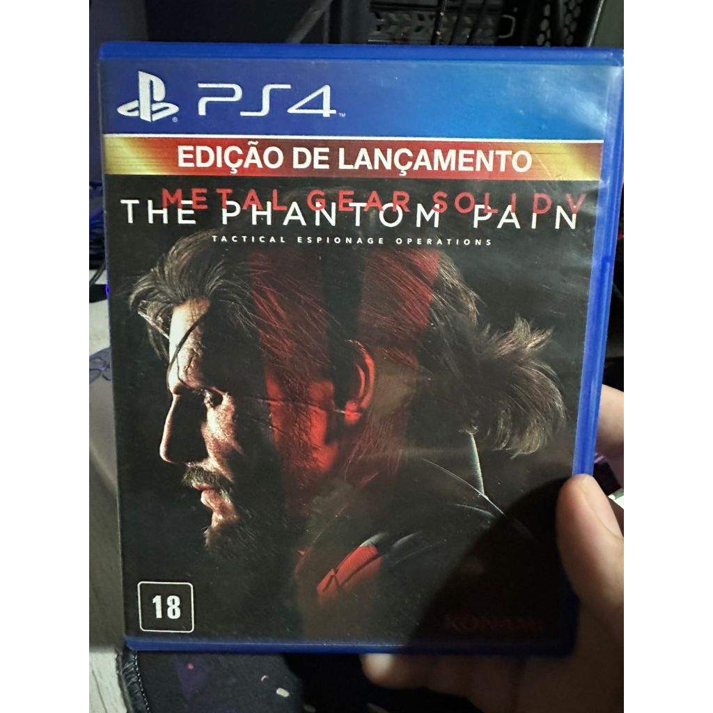 Metal Gear Solid V The Phantom Pain PS4 Mídia Física